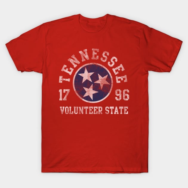 Vintage Tennessee 1796 Volunteer State T-Shirt by E